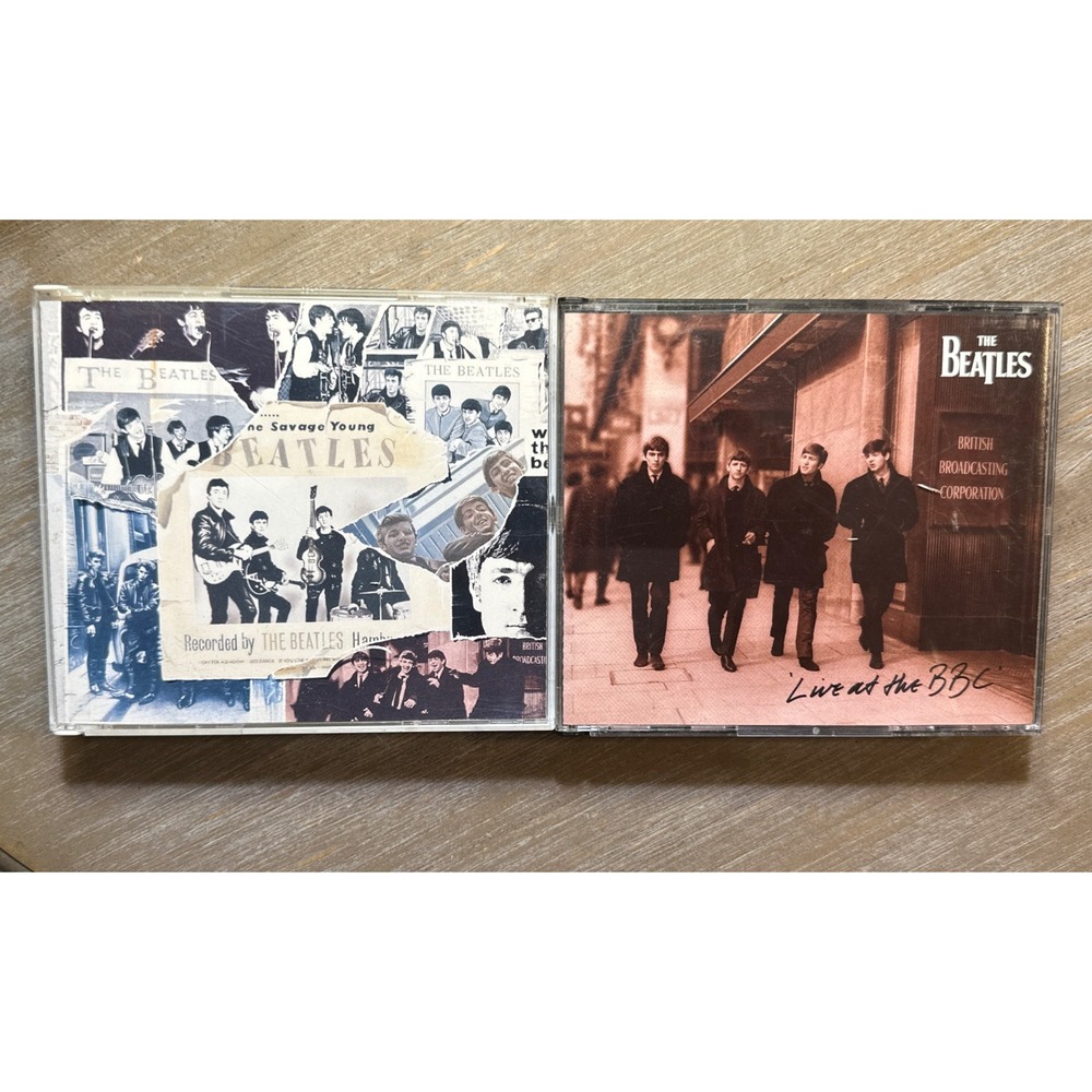 Live at the BBC by The Beatles (CD, Jun-2001,‎ 2 Discs) & Beatles Anthology 1995